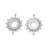 Non-Tarnish 304 Stainless Steel Connector Charms STAS-L269-052P-1