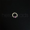 Glass Finger Rings for Women Girls FS-WG674B1-08-1