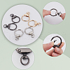 Gorgecraft 12pcs 3 Colors Alloy Swivel Clasps AJEW-GF0009-18-6