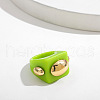 Sweet Style Resin Plastic Finger Rings FS-WG19313-09-1