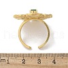 304 Stainless Steel Cuff Rings for Women RJEW-D302-03G-13-3