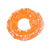 Transparent Glass Beads Strands EGLA-A044-T2mm-MB25-3