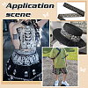 10 Yards Ethnic Style Polyester Jacquard Flower Ribbon OCOR-WH0090-041-6