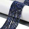 Natural Lapis Lazuli Beads Strands X-G-Z035-A01-02A-5