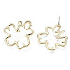 Alloy Stud Earrings EJEW-T013-02LG-RS-2