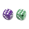 Spray Printed Opaque Acrylic Beads SACR-Z009-02-2
