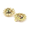 Rack Plating Real 18K Gold Plated Brass Pendants KK-B077-15G-2