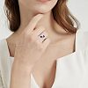Heart 304 Stainless Steel with Cubic Zirconia Cuff Rings FS-WG2909F-27-3