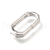 Brass Spring Gate Rings KK-V007-006P-02-2