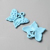 Baking Painted Alloy Pendants FIND-TAC0011-82C-1