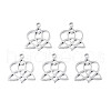 Non-Tarnish 201 Stainless Steel Pendants STAS-T063-169P-1