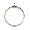 304 Stainless Stee Locket Pendants STAS-S132-16P-05-1