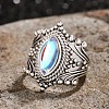 Alloy & Rhinestone Finger Rings for Women FS-WGA0E63-05-2