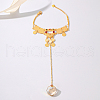 Elegant Classical Copper Plated Gold Coin Lady Finger Bracelets FW5693-5