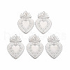 Non-Tarnish 201 Stainless Steel Pendants STAS-S119-150P-1