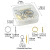 DIY Alloy Keychain Making Kit DIY-FS0005-81-4