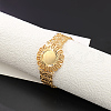 Elegant Vintage Style Brass Link Bracelets for Women TD0107-3-1