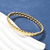304 Stainless Steel Bangles for Women AJEW-P127-08G-3