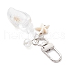 Glow in the Dark Acrylic Conch Pendant Decorations HJEW-JM03290-5