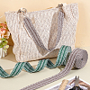   5 Yards Ethnic Style Polyester Jacquard Striped Ribbon OCOR-PH0004-17C-5