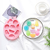 2Pcs Fruit Shape DIY Silicone Molds DIY-CJ0002-05-4