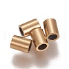 Ion Plating(IP) 304 Stainless Steel Tube Beads STAS-L216-23C-G-1