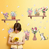PVC Wall Stickers DIY-WH0228-617-4