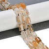 Natural Yellow Quartz Beads Strands G-G162-D07-01-2