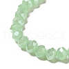 Electroplate Imitation Jade Glass Rondelle Beads Strands X-EGLA-F050B-02AB-3