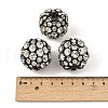Brass Rhinestone Beads RB-J023-2