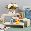 3Pcs 3-Layer Rectangle Wood Minifigures Organizer Display Risers ODIS-WH0038-110-5