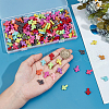 SOFPLATE 300Pcs Crackle Opaque Acrylic Beads OACR-SP0001-06-3
