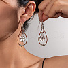 Alloy Dangle Earrings FS-WG12E90-28-1