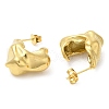 Ion Plating(IP) 304 Stainless Steel Twist Stud Earrings EJEW-B026-23G-2