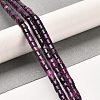 Natural Lepidolite Beads Strands G-F765-F01-01-2