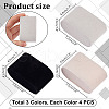   12Pcs 3 Styles Velvet Jewelry Watch Display Pillows BDIS-PH0001-09-2