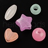 Luminous Transparent Acrylic Beads LACR-Q001-02-4