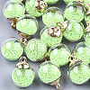 Glass Ball Pendants X-GLAA-T003-03D-1