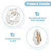 Hobbspring 1 Strand Natural Baroque Pearl Keshi Pearl Beads Strands PEAR-HS0001-02-4