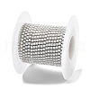 Iron Rhinestone Glass Cup Chain CH-U001-01S-1