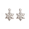 Tarnish Resistant 304 Stainless Steel Pendants STAS-D174-07P-2