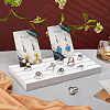 4-Slot Gesso Ring Display Trays RDIS-WH0018-07-5