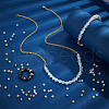 Unicraftale 120Pcs 2 Colors Brass Grade A Rhinestone Spacer Beads RB-UN0001-13-2