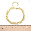 Brass Infinity Link Chain Bracelets for Women Men BJEW-K273-12G-5