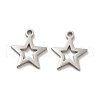 Non-Tarnish 304 Stainless Steel Charms STAS-M089-57P-1