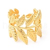 Ion Plating(IP) 201 Stainless Steel Open Cuff Ring RJEW-E063-53G-2