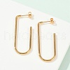 201 Stainless Steel Stud Earrings EJEW-I245-11C-4