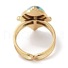 Ion Plating(IP) 304 Stainless Steel Ring RJEW-B059-06G-03-3