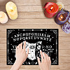 Printed Wood Pendulum Dowsing Divination Board Set DJEW-WH0324-074-5