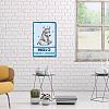 Rectangle Metal Iron Sign Poster AJEW-WH0157-342-6